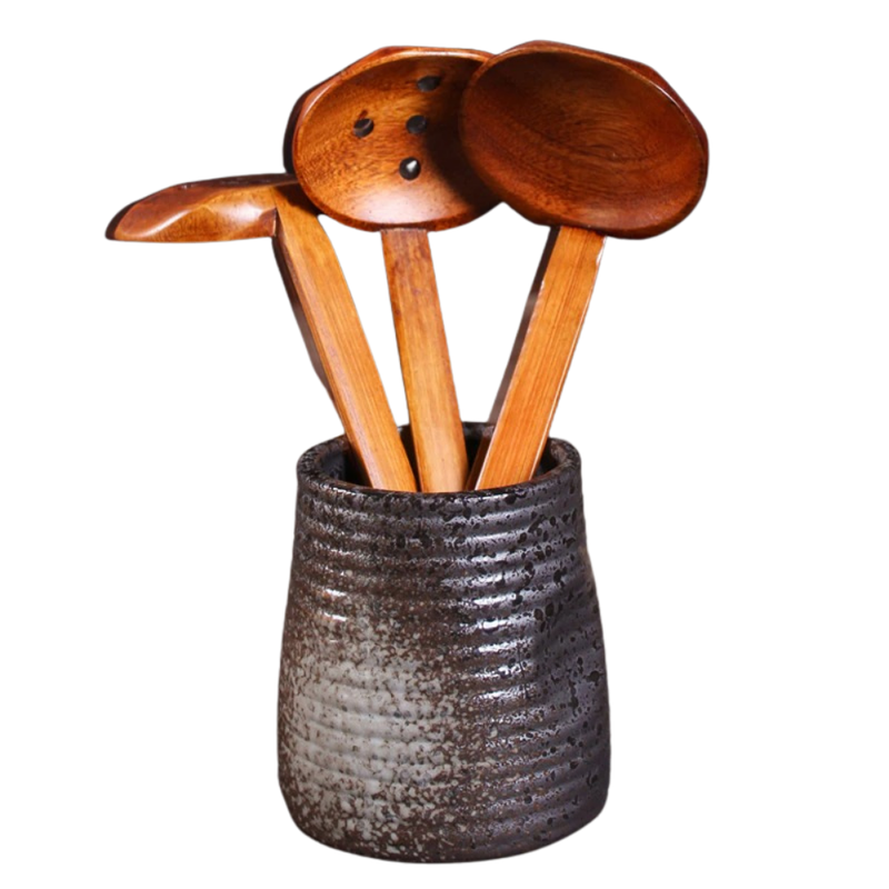Large Wood Spoon Set
