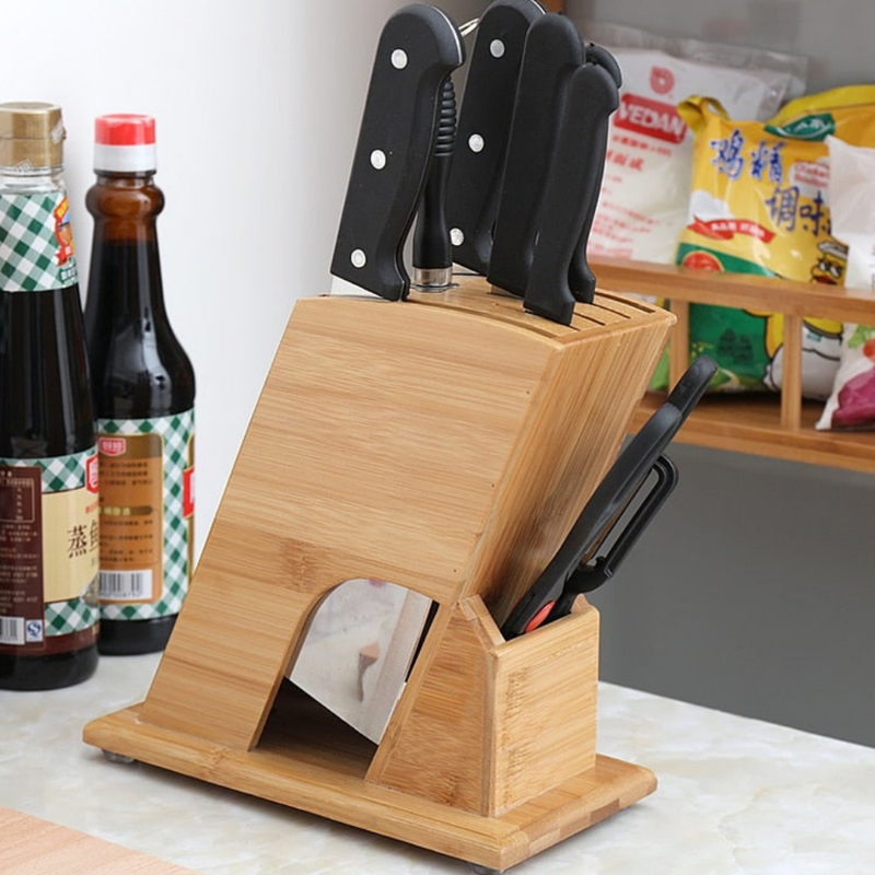 Kitchen household Wooden Knife Frame