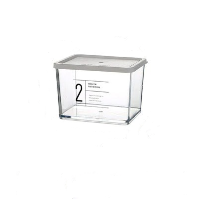 Transparent Storage Set With Lid