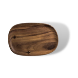 Lovesickness Irregular Oval Wood Pan Plate