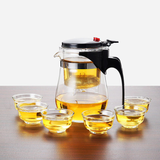 Heat Resistant Glass Tea Pot