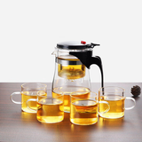 Heat Resistant Glass Tea Pot