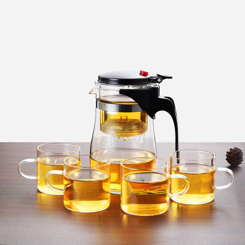 Heat Resistant Glass Tea Pot