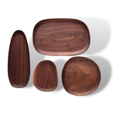 Lovesickness Irregular Oval Wood Pan Plate