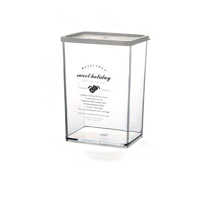 Transparent Storage Set With Lid
