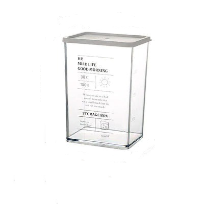 Transparent Storage Set With Lid