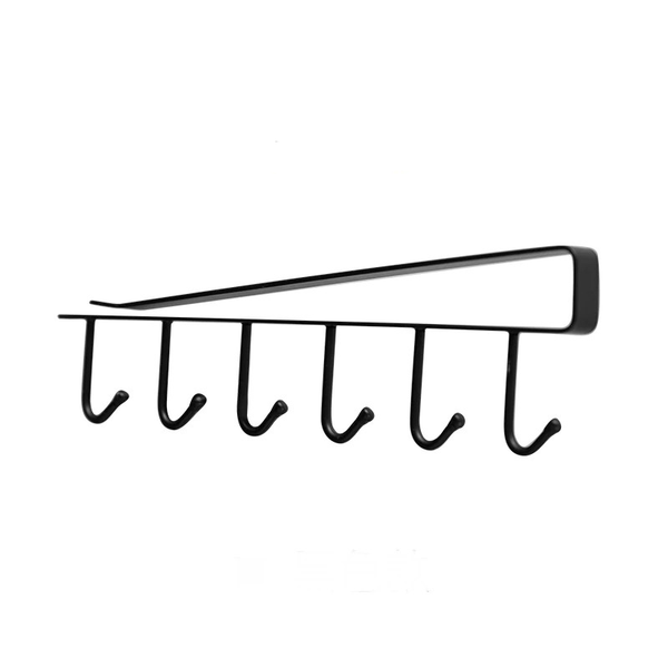 Nail-Free Hanging Wrought Kitchen Organizer