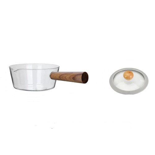 Saucepan with Wooden Handle