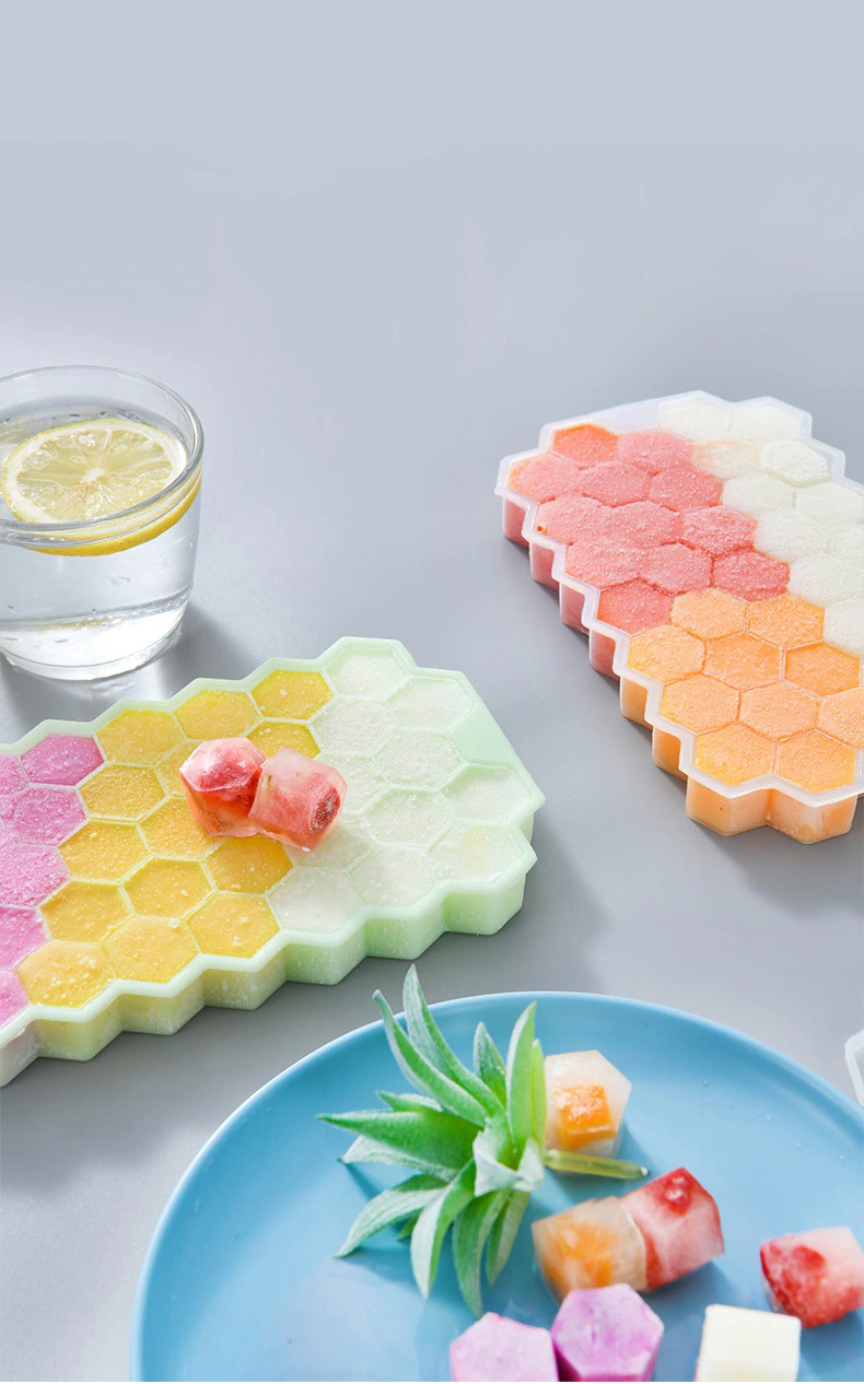 Ice Cube Maker Mold With Lids