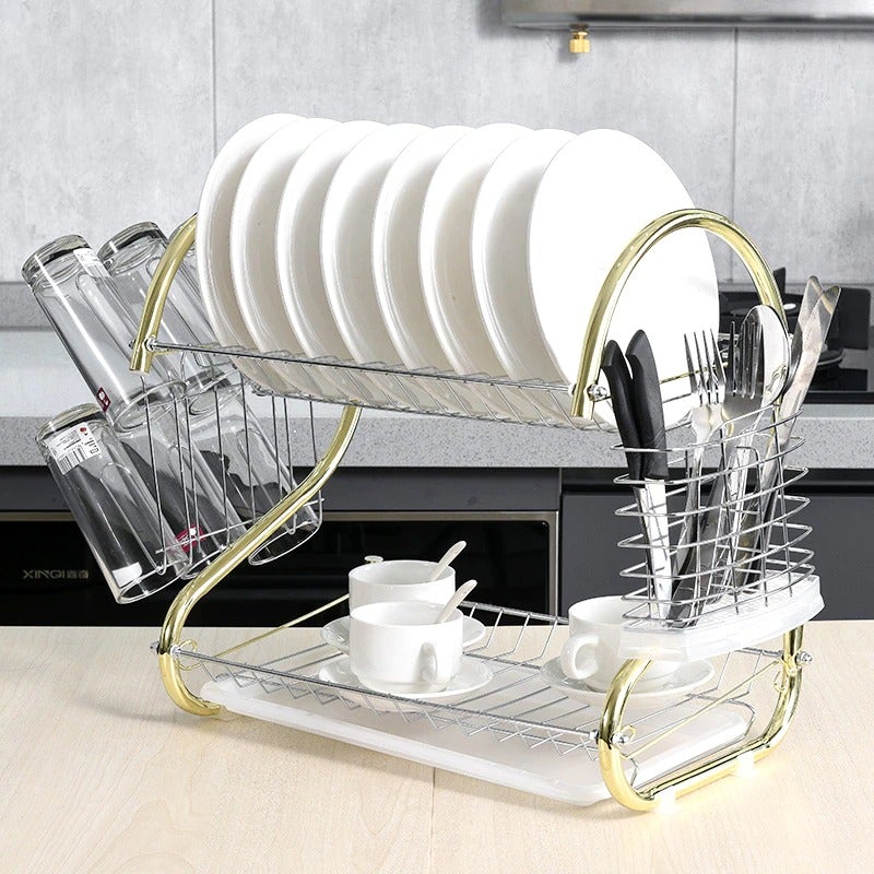 Galvanized Household Sink Dish Drain