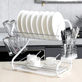 Galvanized Household Sink Dish Drain