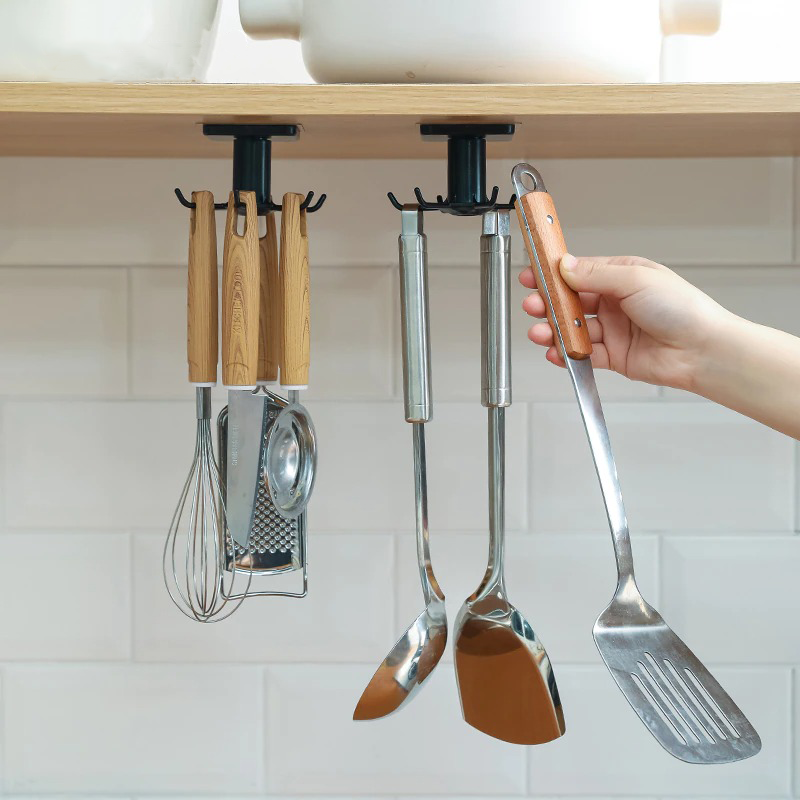 Kitchen Rotate Storage Rack
