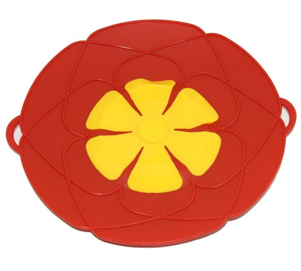 Silicone Lid Spill Stopper Cover For Pot