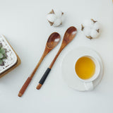 Wooden Long Handled Spoon