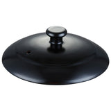 Black Enameled Rice Cooking Pot