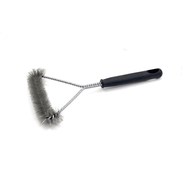 BBQ Grill Stainless Steel Bristles Cleaning Brush