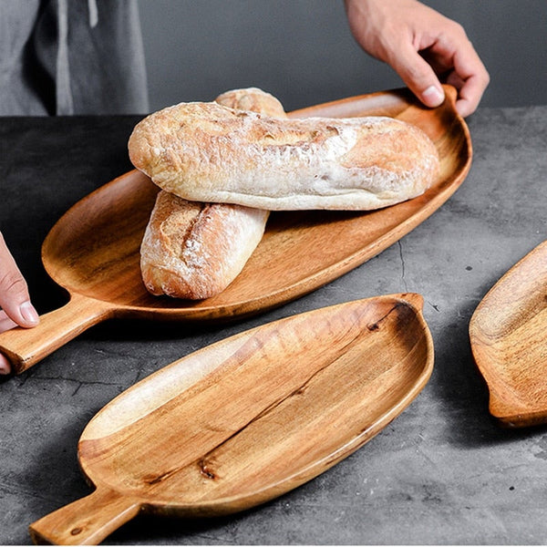 Irregular Wooden Serving Tray