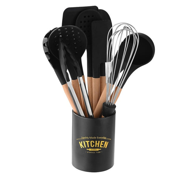 High Temperature Resistant Cooking Utensils Set