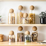 Transparent Lead-free Glass Bottle With Ball Cork