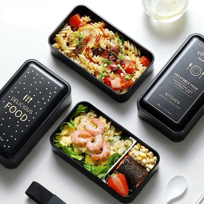 Portable Rectangular Lunch Box