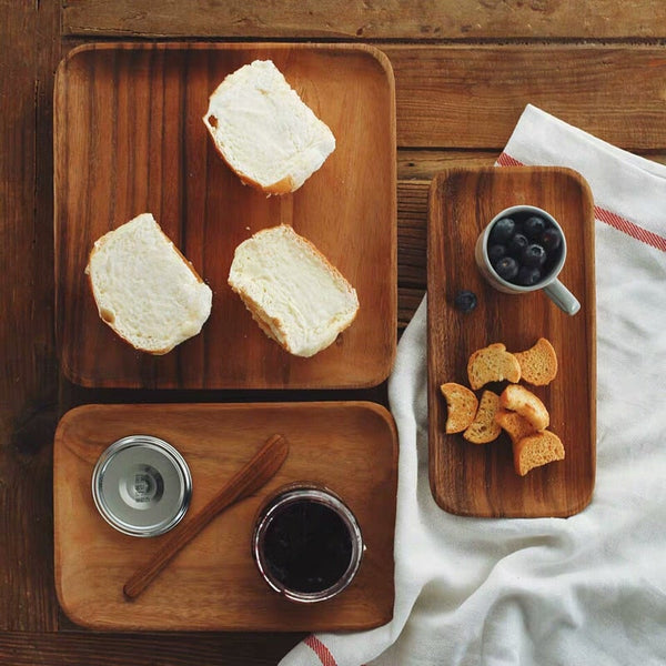Rectangle Wooden Plate