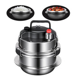 Gas Induction Stainless Steel Pressure Cooker