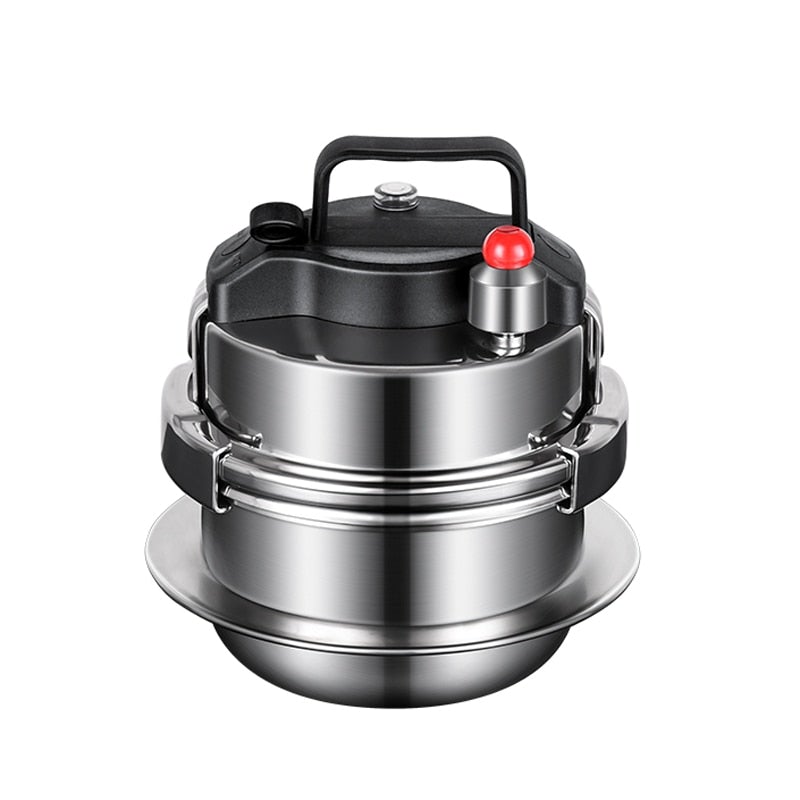 Gas Induction Stainless Steel Pressure Cooker