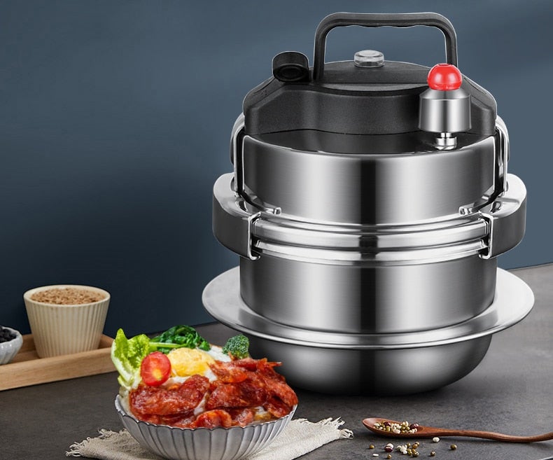 Gas Induction Stainless Steel Pressure Cooker