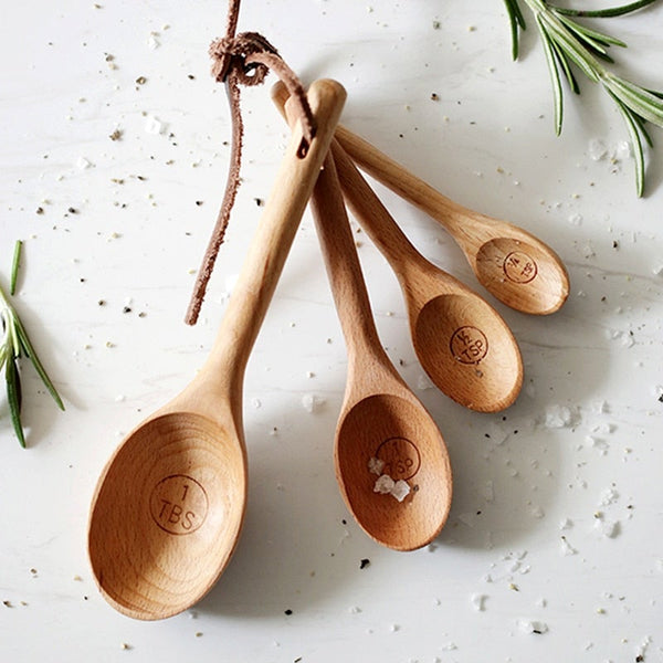 Wooden Measuring Spoon Set