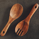 Wooden Serving Spoons Cooking Utensils