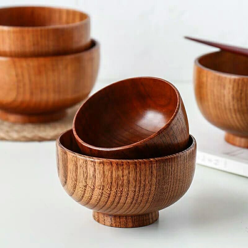 Salad Bowl Wooden Utensils