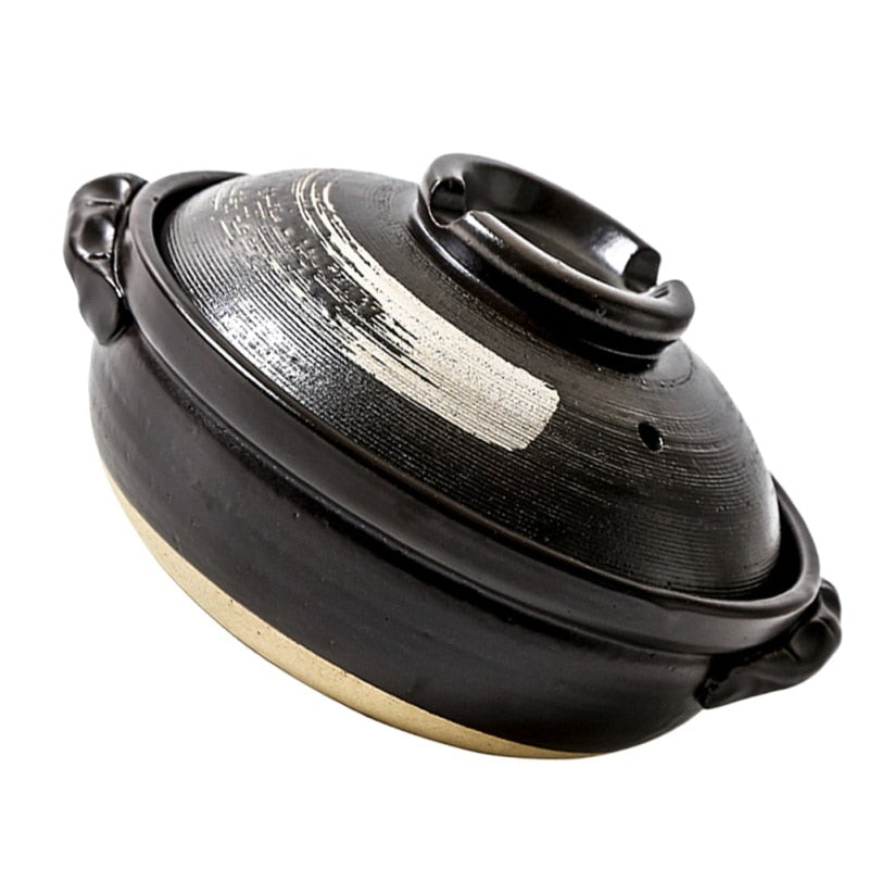 Ceramic Casserole Stew Pot