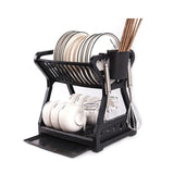 Double Layer Plates Holder Dish Rack