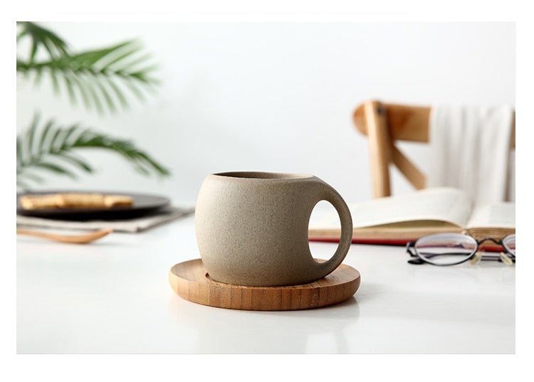 Ceramic Mug Hanging With Storage Rack
