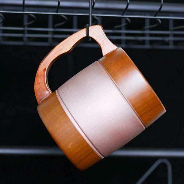Household Wooden Coffee Cup