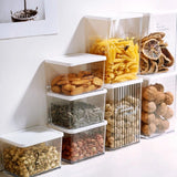 Transparent Storage Set With Lid