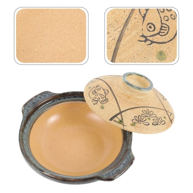Ceramic Chicken Stewing Pot