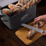 Storage Boxes Bread Bins With Bamboo Lid