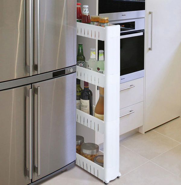 Kitchen Shelf Interspace Gap Storage Rack