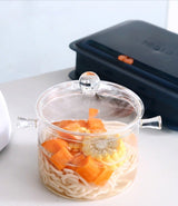 Transparent Glass Soup Pot