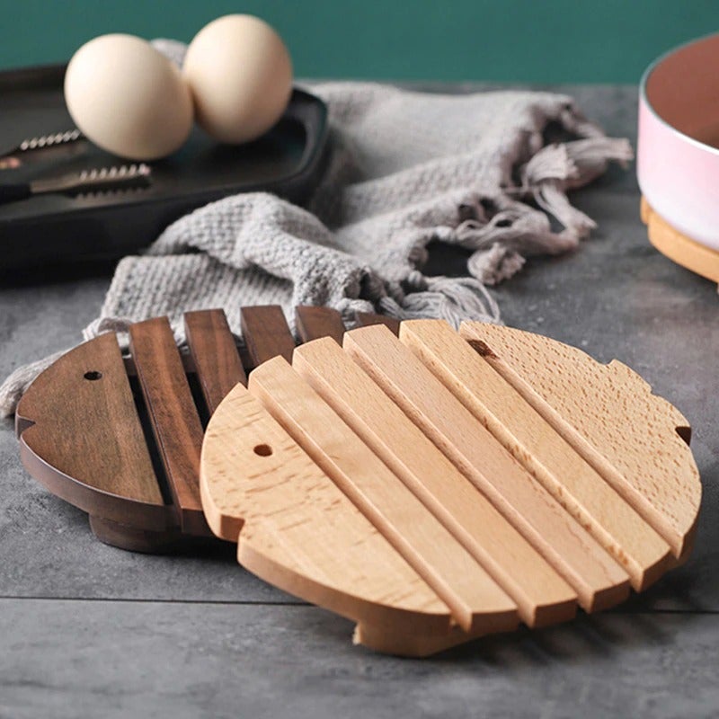 Heat Resistant Wood Table Mat Placemat